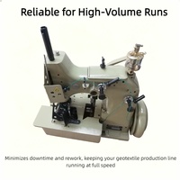 Machine à surjeter à une aiguille et deux fils pour textiles lourds et géotextiles GK81500B Union Special