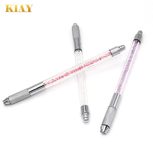 Acrylic Digital Double Head <strong>Micro</strong> Blading <strong>Machine</strong> for Permanent Makeup &amp; Eyebrow Tattooing - Product Image 4