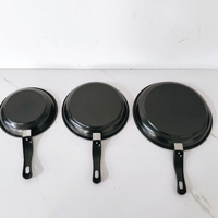 Poêle antiadhésive mini pour steak, poêle plate 20cm 24cm 28cm, ensemble d'ustensiles de cuisson, accessoires de cuisine, poêle à crêpes et œufs en fer