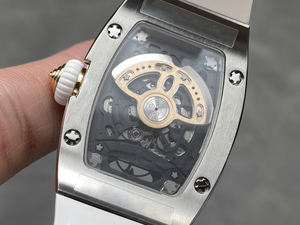 Reloj Mecánico de Lujo para Hombre RM 07-01, Caja de Cerámica, Esfera de Moissanita, Cristal de Zafiro, Reloj de Negocios - Product Image 2