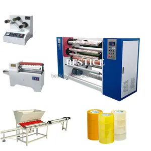 CE BOPP Gum Tape Automatic Slitting Rewinding Machine Jumbo Roll Sealing Tape Slitter Rewinder Machinery