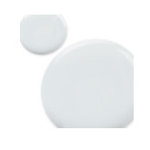 Naturale 3D puro smalto per unghie 2-in-1 asciugatura rapida ombra opaca 02-bianco assoluto 15ml per Nail Art - Product Image 1
