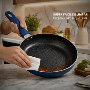 Juego de ollas y sartenes modernas de alta calidad con mango suave al tacto, revestimiento cerámico, 12 piezas, de aluminio. - Product Image 5