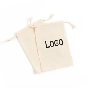Bolsa de Algodón Natural de 10*15cm, Bolsa de Muselina con Cordón 100% Algodón GOTS, Bolsa de Almacenamiento y Embalaje - Product Image 6