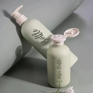 Mỹ phẩm bao bì <span class=keywords><strong>container</strong></span> 300 ml 500 ml màu hồng màu rỗng vuông chai dầu gội đầu - Product Image 3