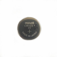 Pile bouton CR1220 primaire originale au lithium 3V 36mAh Li-MnO2 pile bouton