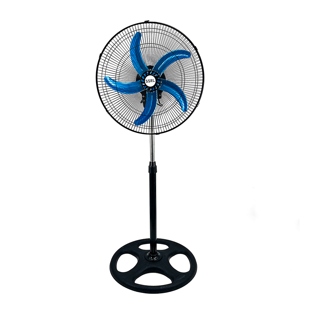 18-inch Fan (Copper Motor + Iron Mesh + 5 Plastic Blades)
