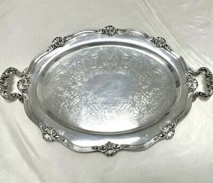 Assiettes jetables de luxe en acier inoxydable faites à la main, écologiques, ornées et détaillées, pour occasions spéciales, résistantes à la chaleur - Product Image 3