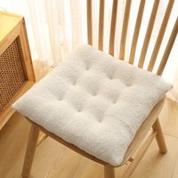 Coussin en peluche pour longues sessions au bureau, coussin anti-douleur. Coussin épais pour la maison, idéal pour le salon