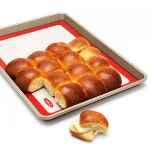 Tapis de cuisson en silicone réutilisable, facile et pratique, antiadhésif, accessoires de cuisson - Product Image 5