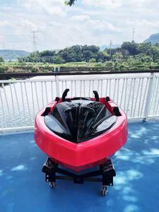 Mini Bote Eléctrico de Fibra de Vidrio Personalizable, Buen Precio, Alta Velocidad, Nuevo Diseño, 15kw 18kw, Bote Eléctrico para Karting en Alquiler - Product Image 6