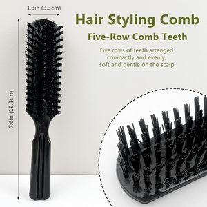 Brosse à cheveux avec coussin massant pour des cheveux lisses - Product Image 5