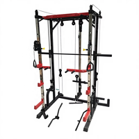 Machine de musculation multifonction professionnelle : Smith, Power Cage, Bird Gantry, Squat – Équipement de fitness complet en métal durable