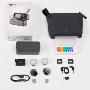 ไมโครโฟนไร้สาย DJI Mic Mini (2 TX + 1 RX + กล่องชาร์จ) ใช้งานร่วมกับ <span class=keywords><strong>iPhone</strong></span> Android กล้อง ถ่ายวิดีโอได้ 48 ชั่วโมง <span class=keywords><strong>แบ</strong></span><span class=keywords><strong>ต</strong></span>เตอรี่สำหรับ Vlog สัมภาษณ์ ถ่ายทอดสด - Product Image 2
