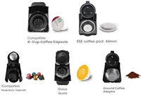Cafetera de Cápsulas Múltiples Anbolife, 20 Bares, Ahorro de Energía, Preparación Rápida, Fabricación OEM ODM para Hogar, Cocina y Oficina