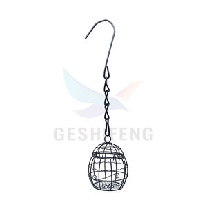 Outdoor Birdcage <strong>Bird</strong> Feeder Hanging <strong>Bird</strong> Feeder Garden Patio Feeder Creative Simulation <strong>Bird</strong> <strong>Nest</strong> - Product Image 4