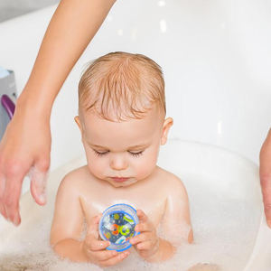 Juguete de baño para niños pequeños, juguete flotante de plástico transparente, Bola de agua, flotador de <span class=keywords><strong>burbujas</strong></span>, <span class=keywords><strong>bañera</strong></span>, juguete de baño para bebés - Product Image 5