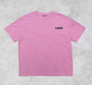 Camiseta Casual para Hombre, de Alta Calidad, Poliéster/Algodón, con Logotipo Personalizado, Talla Grande, Estilo Hip Hop, Transpirable, Diseño Oversize - Product Image 3