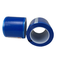 Cubierta Desechable para Asiento de Inodoro, Película Sanitaria Azul para Hotel y Viajes, Impermeable, Protectora, Aislante Contra la Suciedad y la Contaminación