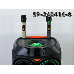 مجموعة مكبر صوت فيديو عالي الطاقة نظام صوت DJ نشط 12 بوصة مكبرات صوت بلوتوث/TF/USB/EQ/FM/AUX/MIC/TWS/LED - Product Image 5