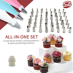 Bánh công cụ mô hình công cụ thiết lập vòi phun trang trí trang trí <span class=keywords><strong>Wilton</strong></span> Icing làm fondant đường ống túi - Product Image 3