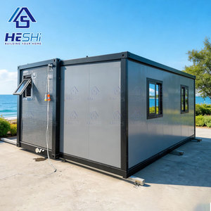 HeSHi Modified Shipping Container House Rectangle Minimalist Design Breathable Living Container Home - Product Image 1