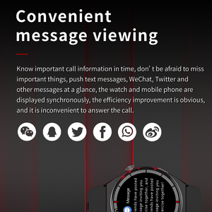 นาฬิกาอัจฉริยะ NFC H4 MAX รุ่นใหม่ สำหรับผู้ชาย นาฬิกาสมาร์ทวอทช์ธุรกิจ ติดตามการโทรผ่านบลูทูธ รองรับการชาร์จไร้สาย สายรัดข้อมือฟิตเนส H4MAX - Product Image 5