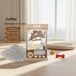 Litière pour chat en bentonite en vrac, sans poussière, en forme <span class=keywords><strong>de</strong></span> boule, vente en gros, Arena Para Gatos, Kitty Litter - Product Image 1