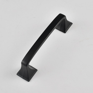 Furniture Handle Bar <b>Black</b> Zinc Alloy 96mm Drawer Cabinet Accessory Traditional Style Durable - Product Image 4
