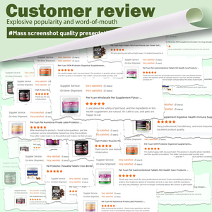 Bổ sung sức khỏe miễn dịch da và lông thú cưng nhân dân tệ thú cưng đường ruột thực vật tiêu hóa enzyme tiêu hóa sức khỏe - Product Image 5