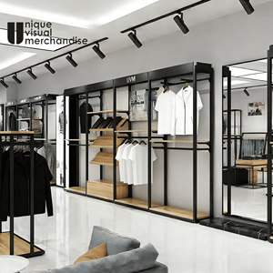 Exhibidores <span class=keywords><strong>de</strong></span> Metal y Madera <span class=keywords><strong>de</strong></span> <span class=keywords><strong>Alta</strong></span> Calidad, Estantes para Ropa <span class=keywords><strong>de</strong></span> <span class=keywords><strong>Boutique</strong></span>, Muebles <span class=keywords><strong>de</strong></span> Tienda para Tiendas <span class=keywords><strong>de</strong></span> <span class=keywords><strong>Alta</strong></span> <span class=keywords><strong>Costura</strong></span> - Product Image 1