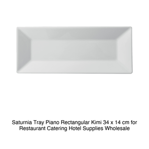 Plat de service rectangulaire plat Kimi 34 × 14 cm Saturnia - Product Image 2