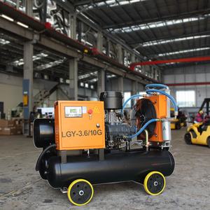 Compresseur d'air portatif de vis de Kaishan avec le mobile des roues 15KW pour l'exploitation minière de construction et la rupture de <span class=keywords><strong>pile</strong></span> - Product Image 3