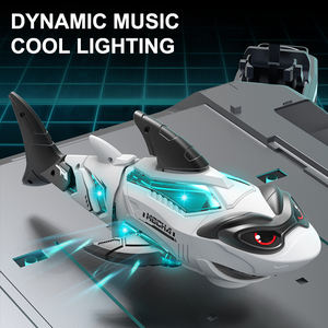 <span class=keywords><strong>Requin</strong></span> <span class=keywords><strong>de</strong></span> natation multifonctionnel Jouets pour enfants <span class=keywords><strong>Requin</strong></span> mécanique électronique avec lumières et effet musical - Product Image 4