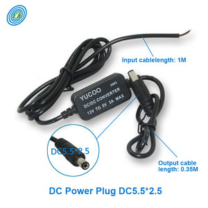 Adaptador <span class=keywords><strong>de</strong></span> Corriente USB para Coche, Regulador <span class=keywords><strong>de</strong></span> Voltaje DC, Reductor <span class=keywords><strong>de</strong></span> 12V a 5V 3A, Convertidor DC-DC Step Down para Cámaras <span class=keywords><strong>de</strong></span> Coche - Product Image 5