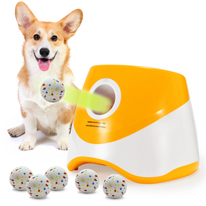 Interaktif köpek oyuncaklar şarj edilebilir 3 ayarlanabilir mesafeler sessiz köpek tenis topu atıcı otomatik köpek topu başlatıcısı - Product Image 1