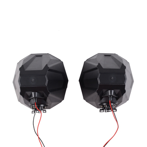 YongJin Speaker hitam 6.5 inci 6.5 inci, kandang Putar dengan klem 2 "untuk Polaris RZR PRO/ATV/UTV - Product Image 5