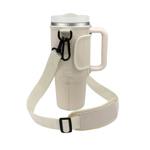 Ngoài trời Neoprene Chai Nước Mang trường hợp chủ tay áo vai cup Bìa - Product Image 4