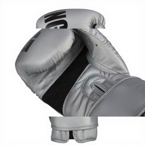 Gants de Sparring MMA Professionnels Prêts au Combat, Fermeture Auto-agrippante, Doigts Entiers, Personnalisables, en Cuir, pour Entraînement de Boxe MUDASSAR - Product Image 3
