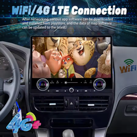 Lecteur multimédia de Navigation GPS de voiture Android de 19.8 pouces pour Toyota Land Cruiser LC200 2008-2021 Wifi Carplay stéréo