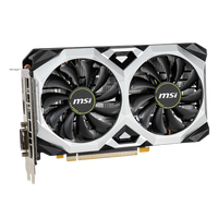 Carte graphique d'occasion MSI 1660super VENTUS 6G pour ordinateur de bureau