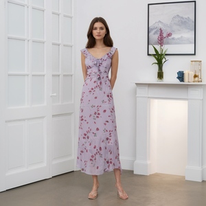 hoco dresses corset A Line Floral Print Homecoming Dresses Corset Beaded Party Gowns HE572   Hebebridal
