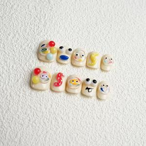 Nail Art peint à la main par Nail Technician Press on Nail - Product Image 4