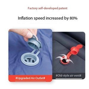 Colchón Inflable Impermeable para Camping, Colchoneta Portátil para Dormir al Aire Libre, Cojín de Aire Ultraligero, Colchón de <span class=keywords><strong>Viaje</strong></span> Inflable - Product Image 4