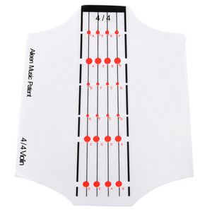 Gran oferta FGV501, venta al por mayor, accesorios para violín, guía de dedo para violín de una pieza - Product Image 1