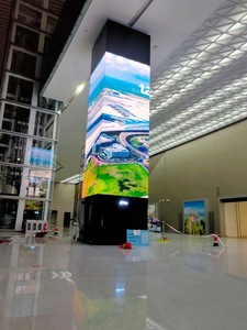 Module d'affichage LED à angle de 45 degrés, taux de rafraîchissement élevé pour les écrans publicitaires commerciaux P2 P2.5 P3 P4 P5 P6 pour <span class=keywords><strong>colonne</strong></span> carrée - Product Image 3