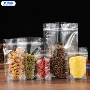 Sachet Doypack Transparent Personnalisé avec Logo Thermoscellable, en Mylar Stratifié Anti-humidité pour Noix, Pistaches, Bonbons, Produits Secs et Aliments pour Animaux - Product Image 6