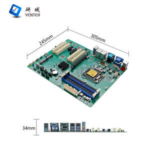 เมนบอร์ดอุตสาหกรรม Yentek W86DM LGA1150 ATX DDR3 หน่วยความจำ 4 ช่องสัญญาณ รองรับเครือข่ายคู่ HDMI VGA - Product Image 3
