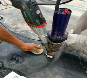 Polufusion 3400W Extrudeuse de soudage manuelle semi-automatique, Nouveau soudeur et <span class=keywords><strong>pistolet</strong></span> d'extrusion HDPE PP 110V/220V Certifié CE - Product Image 5