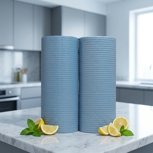 Rollo <span class=keywords><strong>de</strong></span> Paños Industriales Sin Tejido LH, Estilo Liso, Sin Pelusas, Ecológicos, para Limpieza <span class=keywords><strong>de</strong></span> <span class=keywords><strong>Aceite</strong></span> en la Cocina, 0.3 kg - Product Image 1
